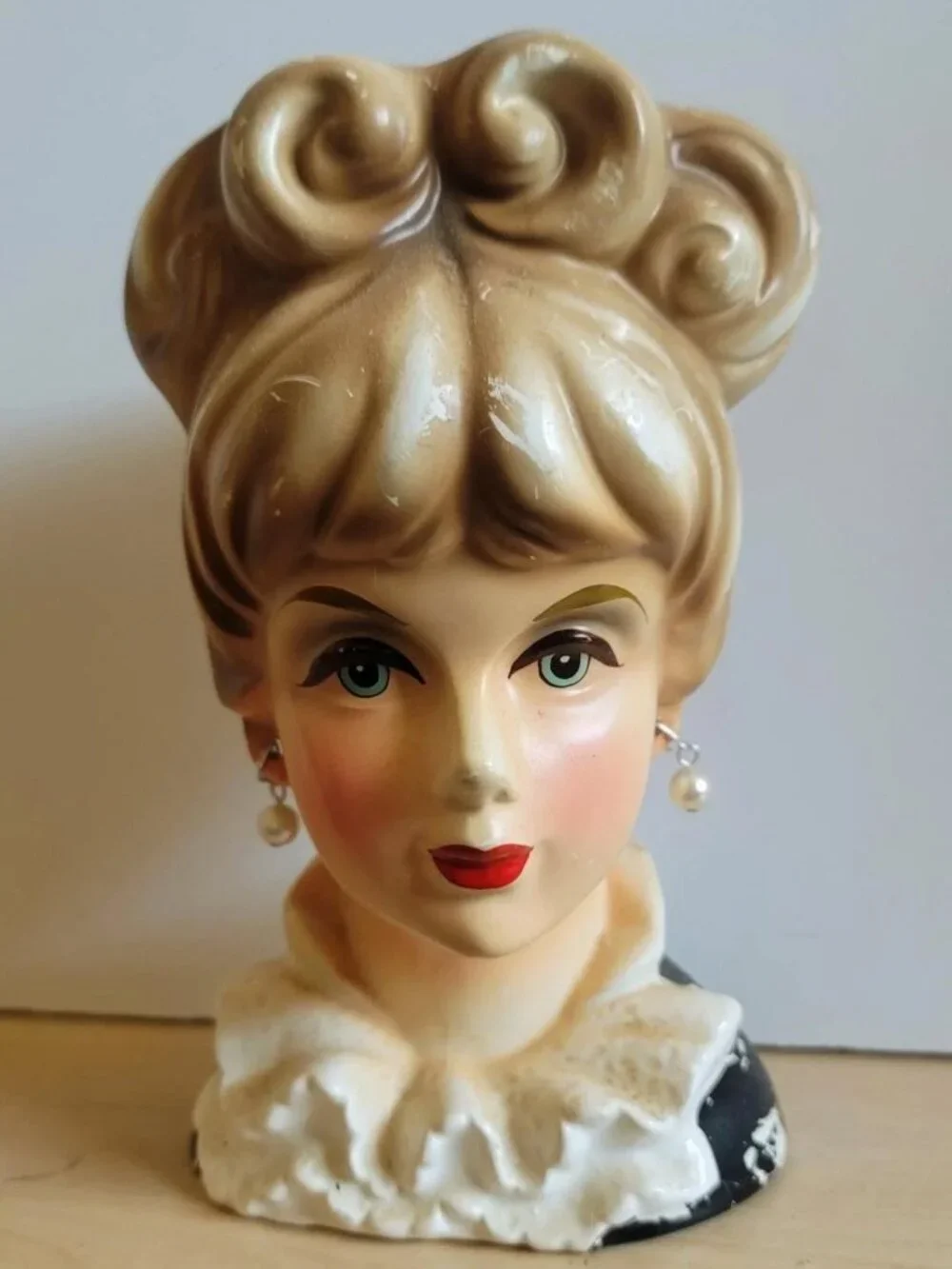 Ruben 4123 Second Chance Lady Head Vase reimagined